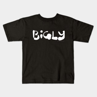 BIGLY Slogan T Shirt - Funny Shirts - Trump Kids T-Shirt